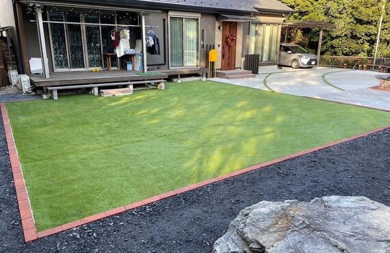 玉村町で草刈りにお困りの方、人工芝を敷きませんか⁉【人工芝なら芝キング本庄店IMS芝工房‼】